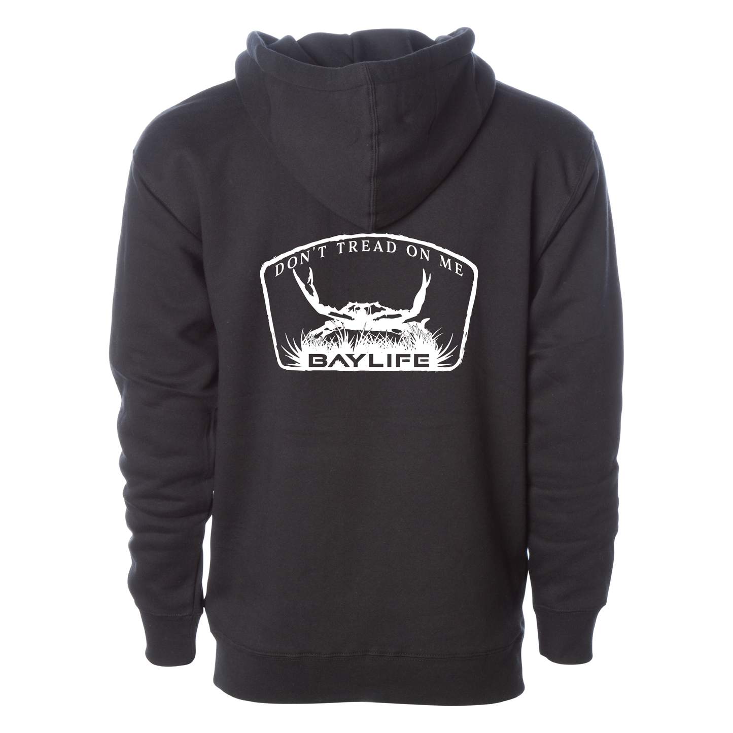 GADSDEN CRAB PREMIUM HEAVYWEIGHT HOODIE | BLACK