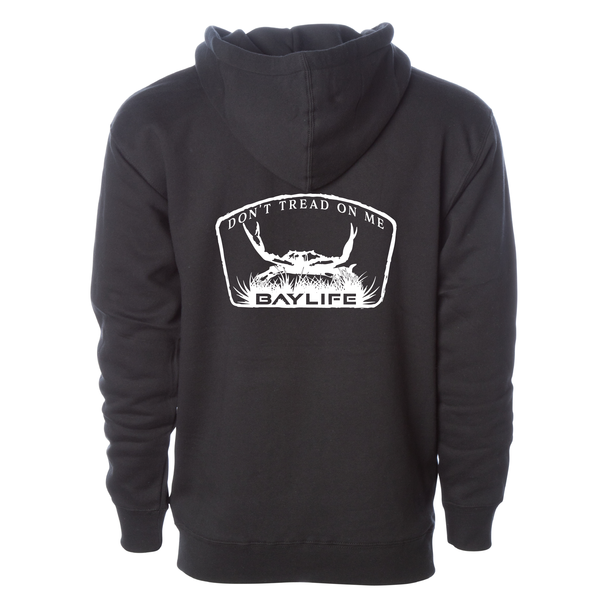 GADSDEN CRAB PREMIUM HEAVYWEIGHT HOODIE | BLACK