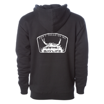 GADSDEN CRAB PREMIUM HEAVYWEIGHT HOODIE | BLACK