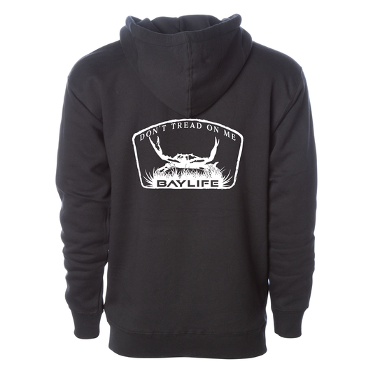 GADSDEN CRAB PREMIUM HEAVYWEIGHT HOODIE | BLACK