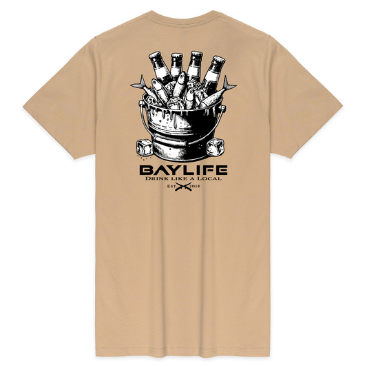 DRINK LIKE A LOCAL PREMIUM SHORT SLEEVE SHIRT | SAND