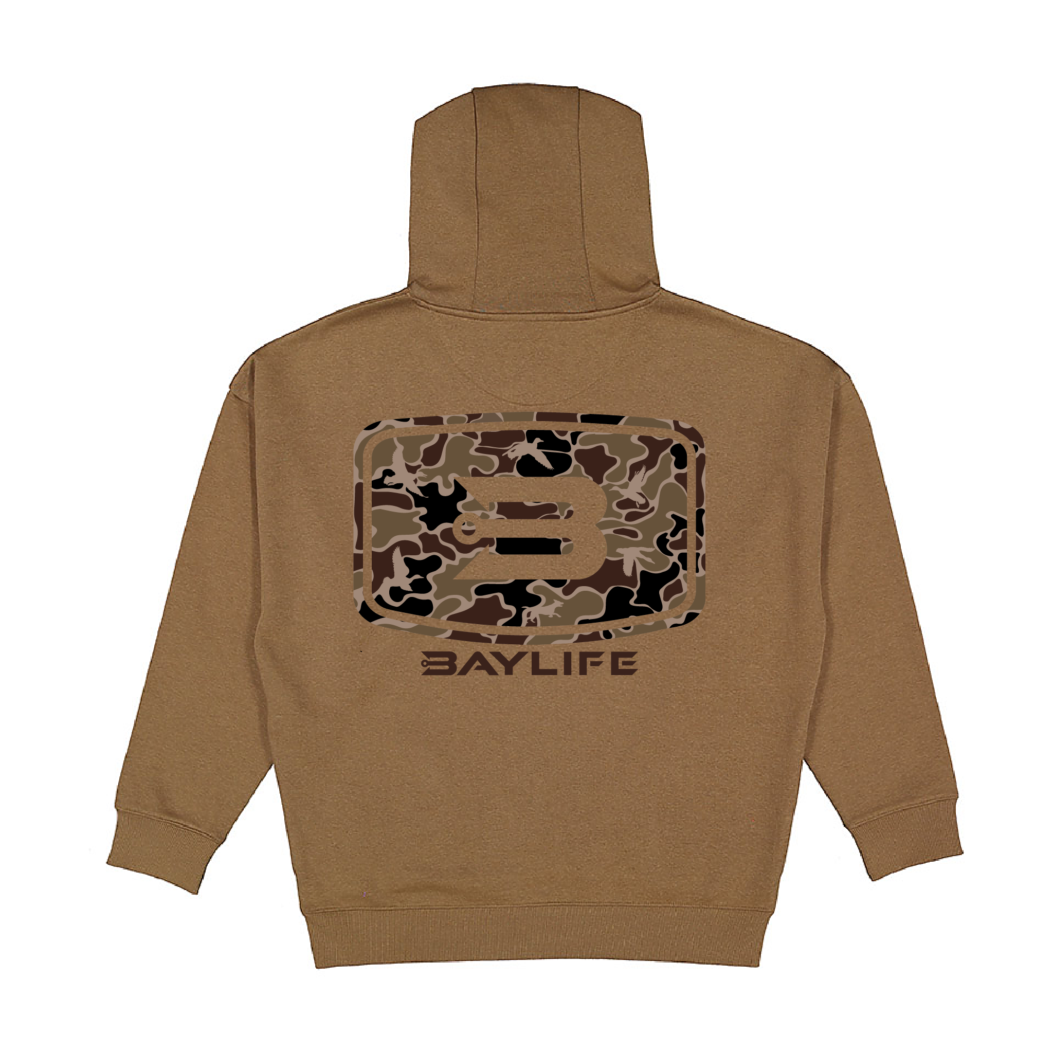 DUCK CAMO "B" HEAVYWEIGHT HOODIE