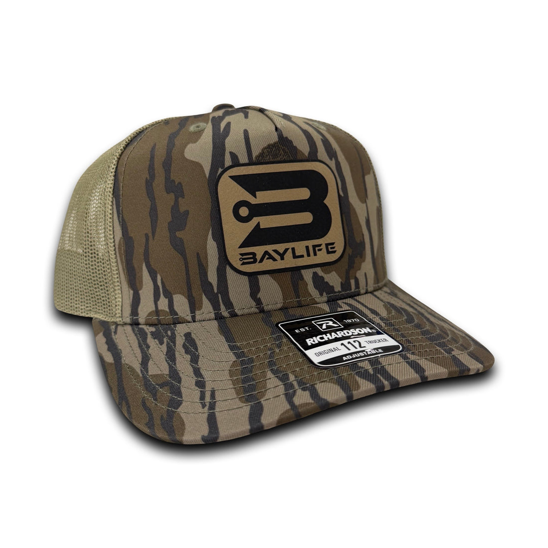 BAYLIFE “B” HAT | BOTTOMLAND CAMO