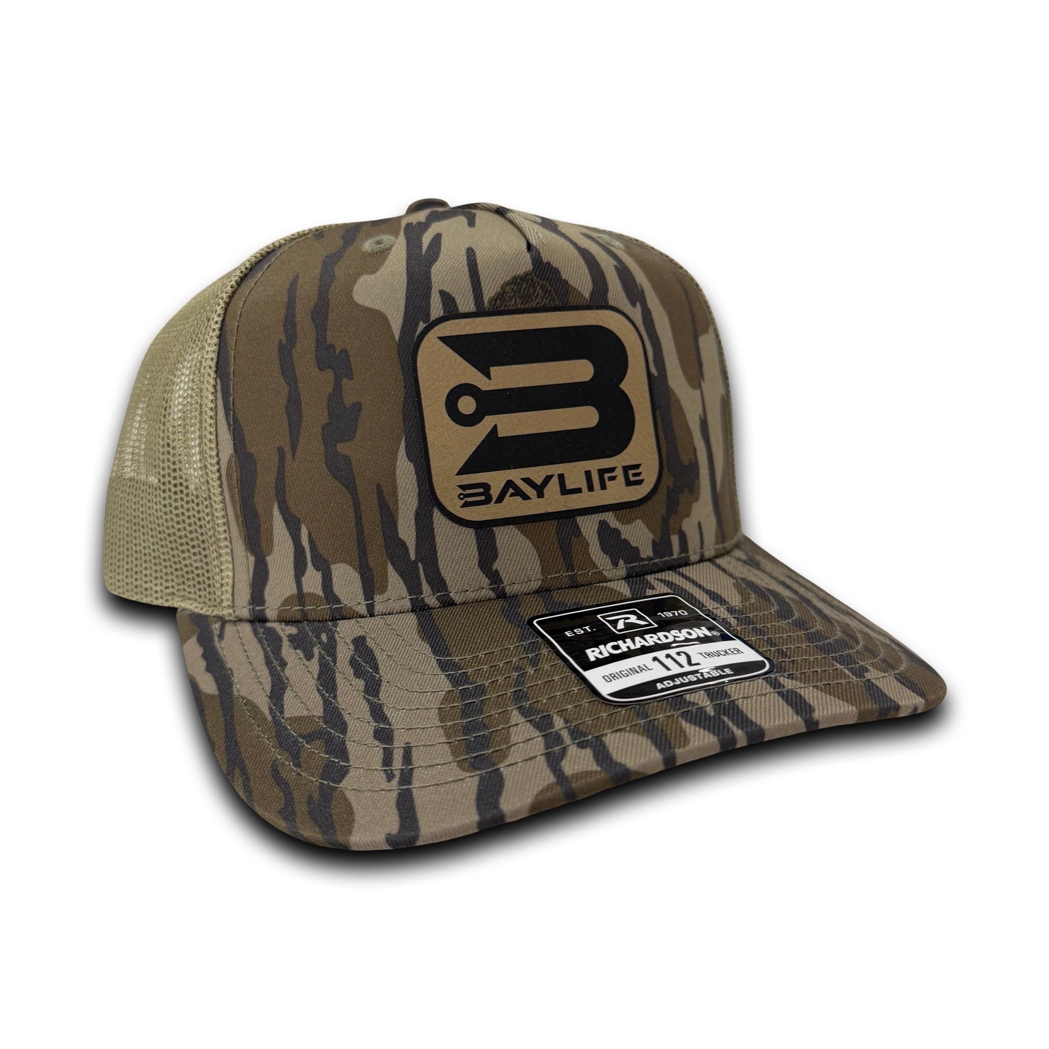 BAYLIFE “B” HAT | BOTTOMLAND CAMO