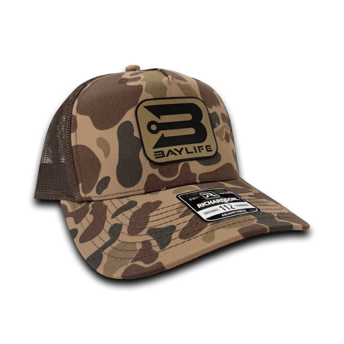 BAYLIFE “B” HAT | BARK DUCK CAMO