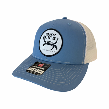 CRAB HAT | CAROLINA BLUE/WHITE