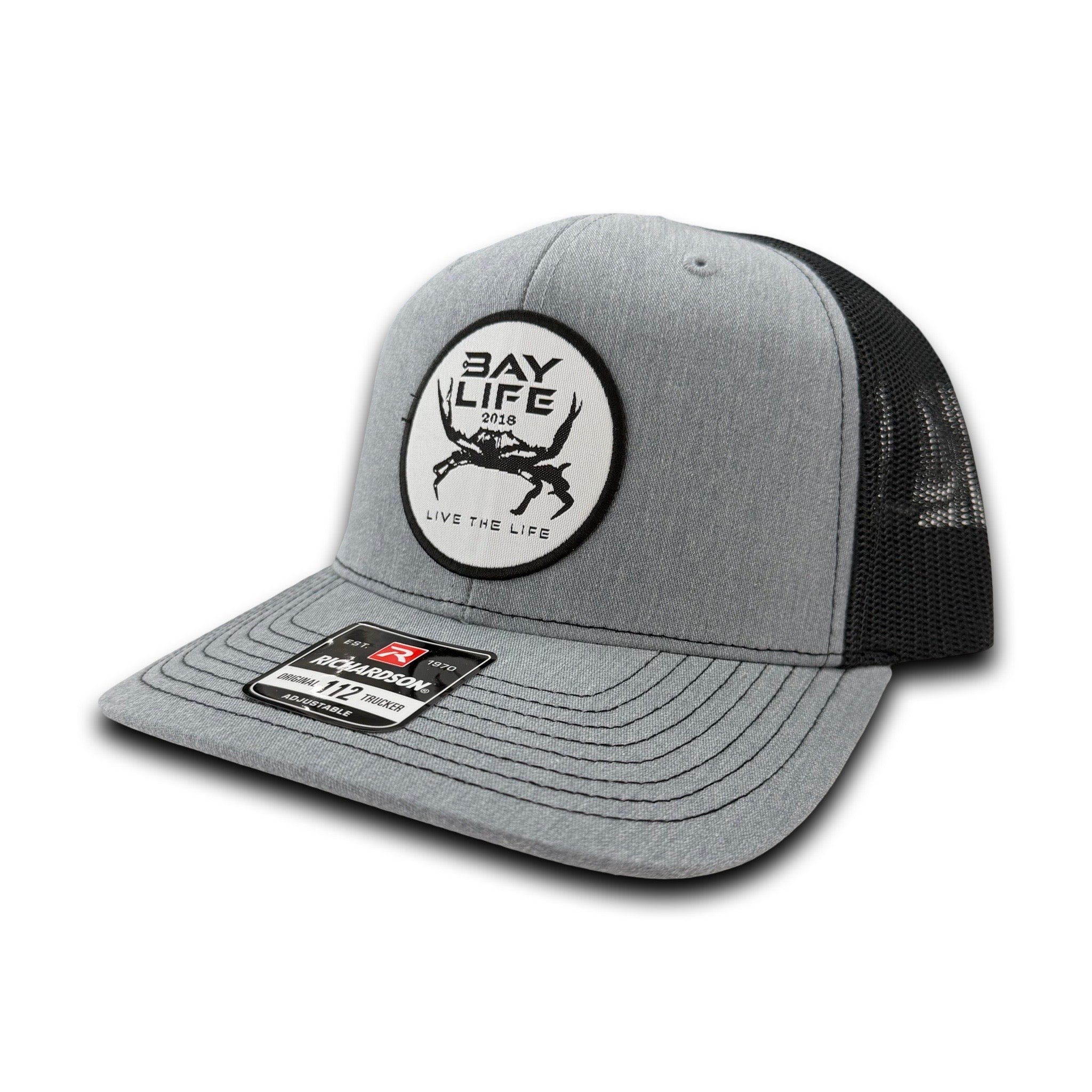 BAYLIFE CRAB HAT | HEATHER GREY/BLACK