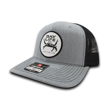 BAYLIFE CRAB HAT | HEATHER GREY/BLACK