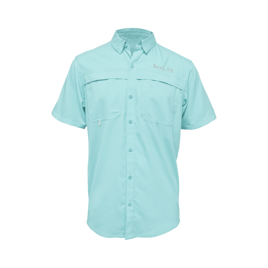 Ultimate Angler | Short Sleeve Button Up | Mint