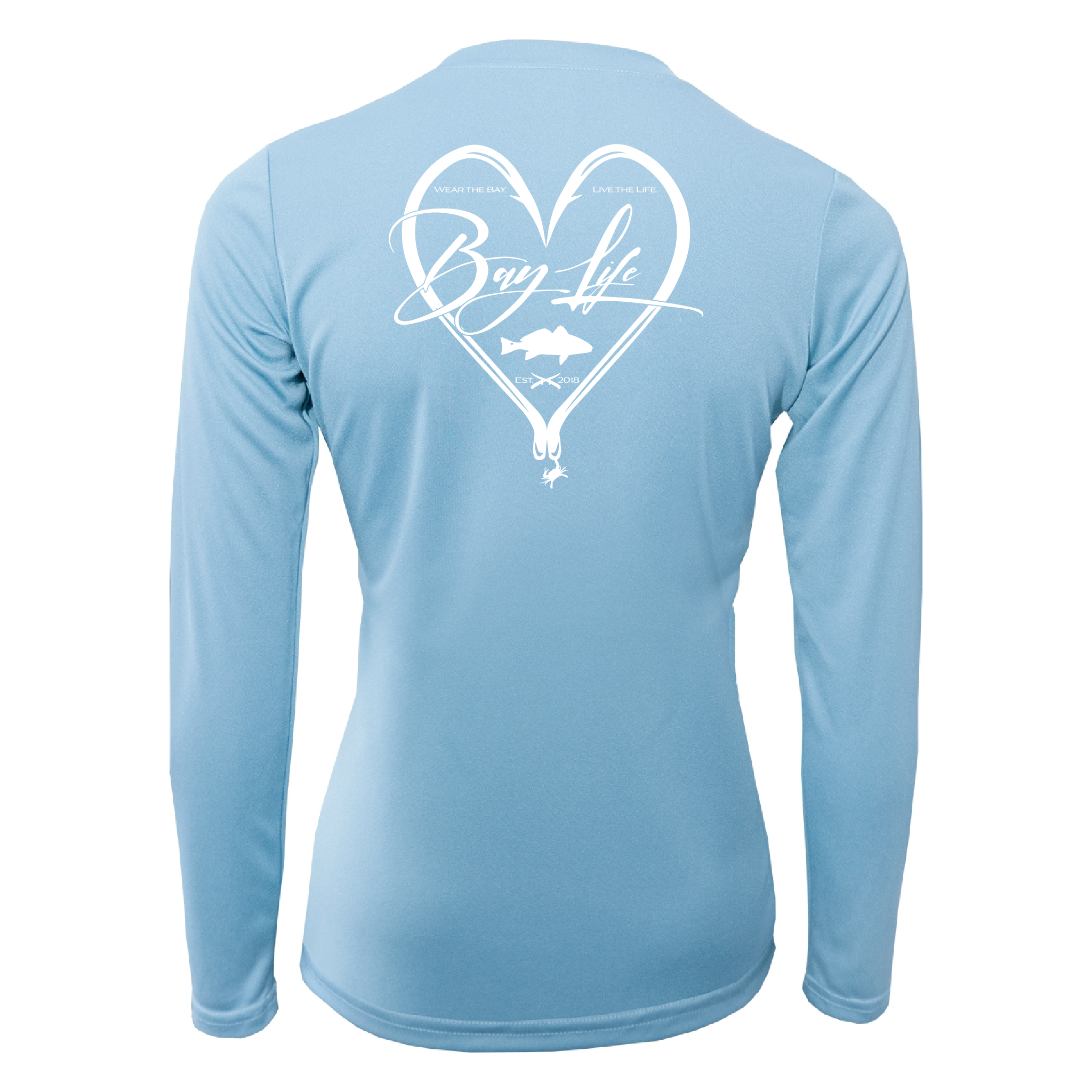 HOOK & HEART LADIES PERFORMANCE FISHING LONG SLEEVE SHIRT