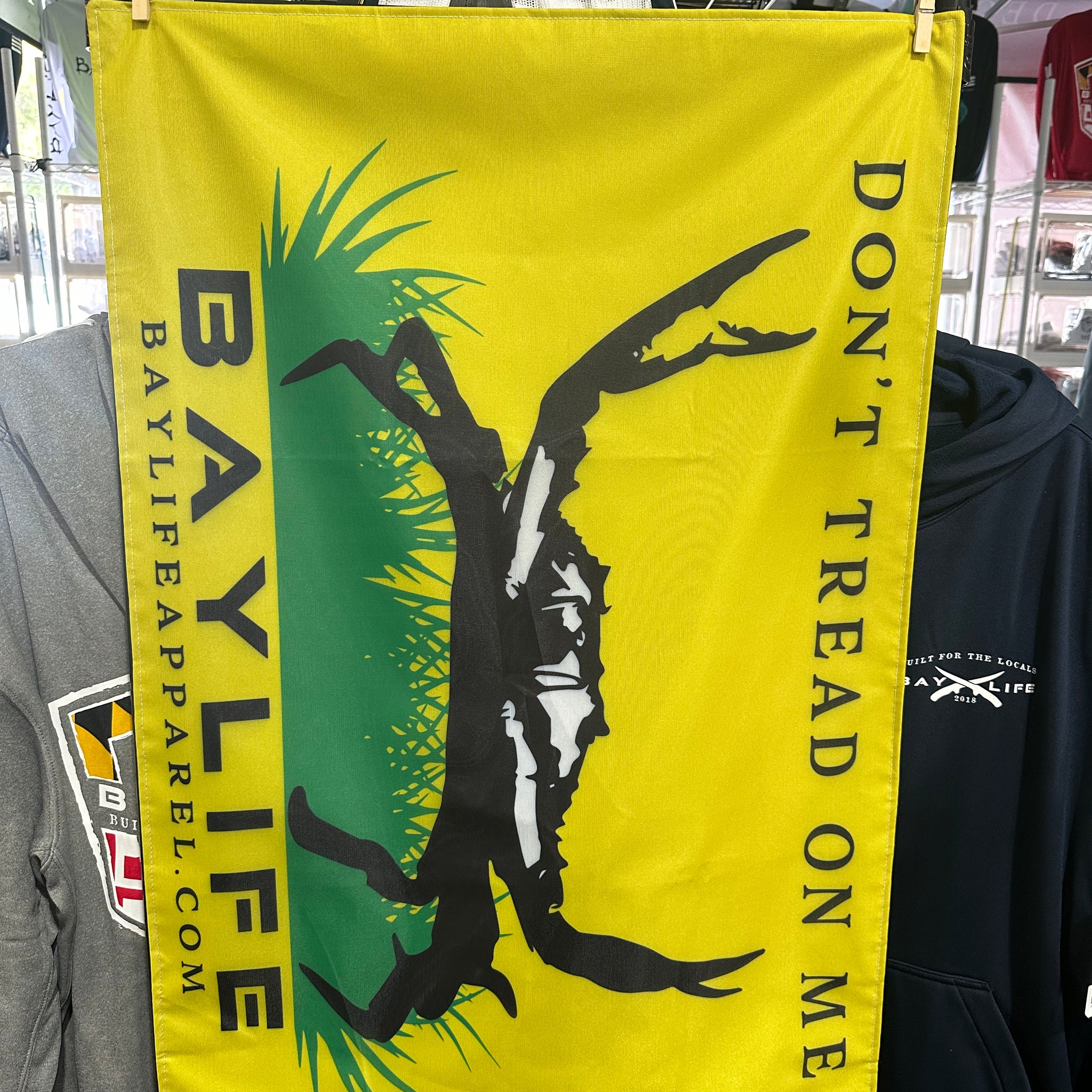 3’ x 2’ Bay Life Don’t Tread on Me Crab Flag