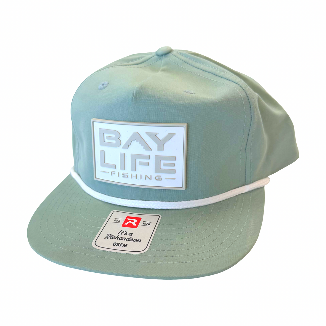 GRAMPS HAT | DUSTY BLUE W/PVC PATCH