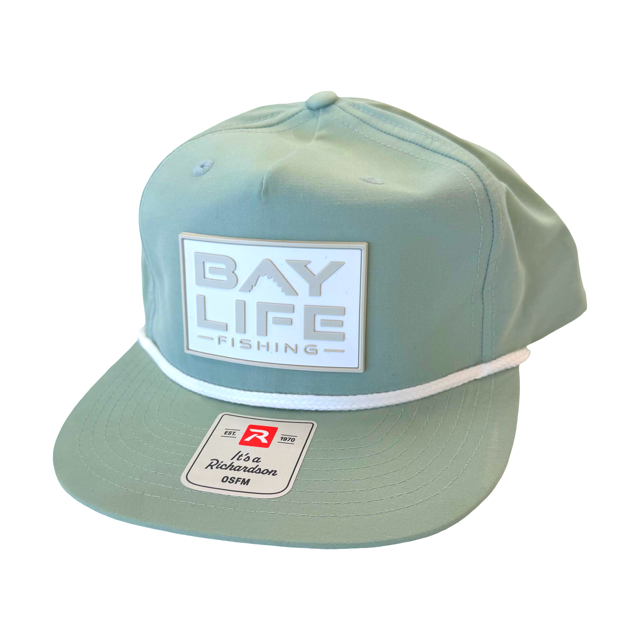 GRAMPS HAT | DUSTY BLUE W/PVC PATCH