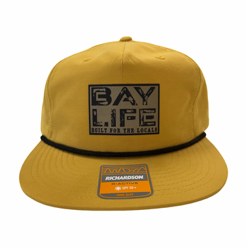 GRAMPS HAT | BISCUIT W/LEATHER PATCH