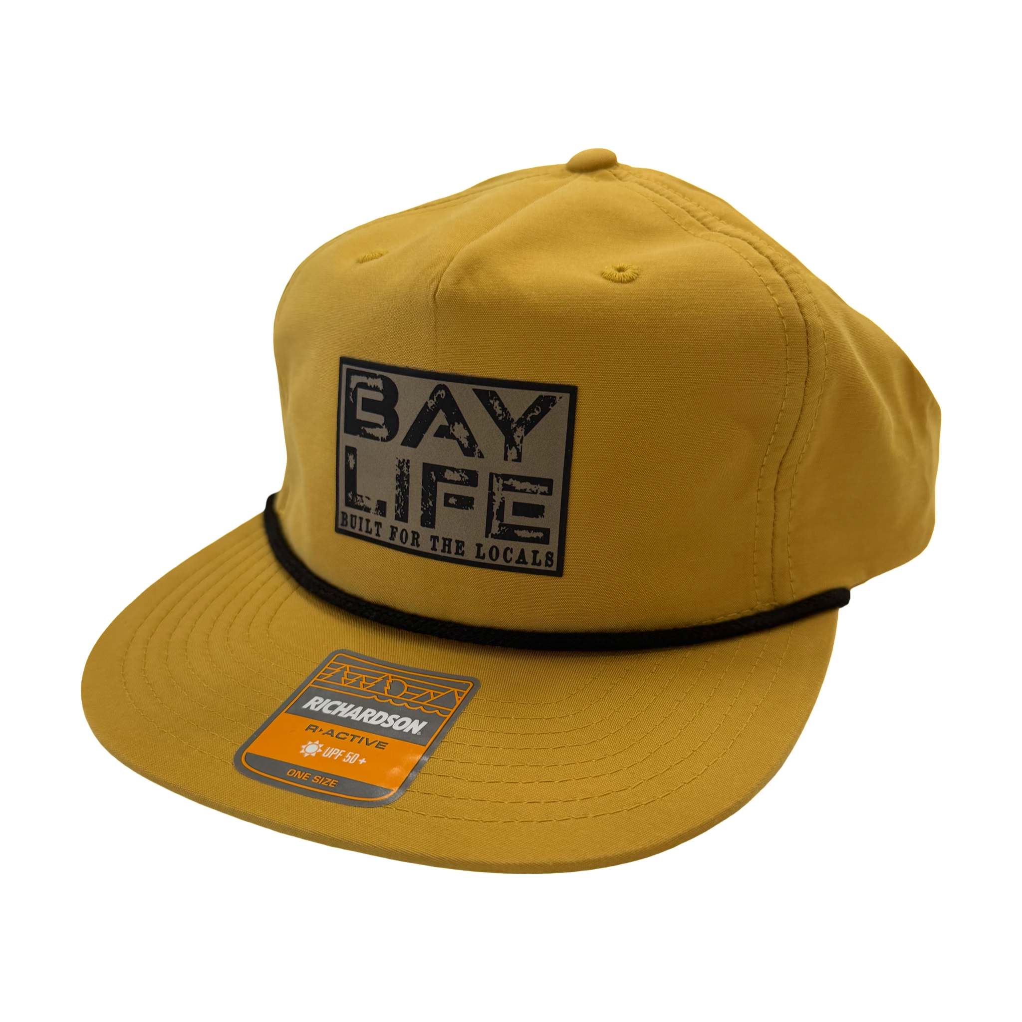 GRAMPS HAT | BISCUIT W/LEATHER PATCH