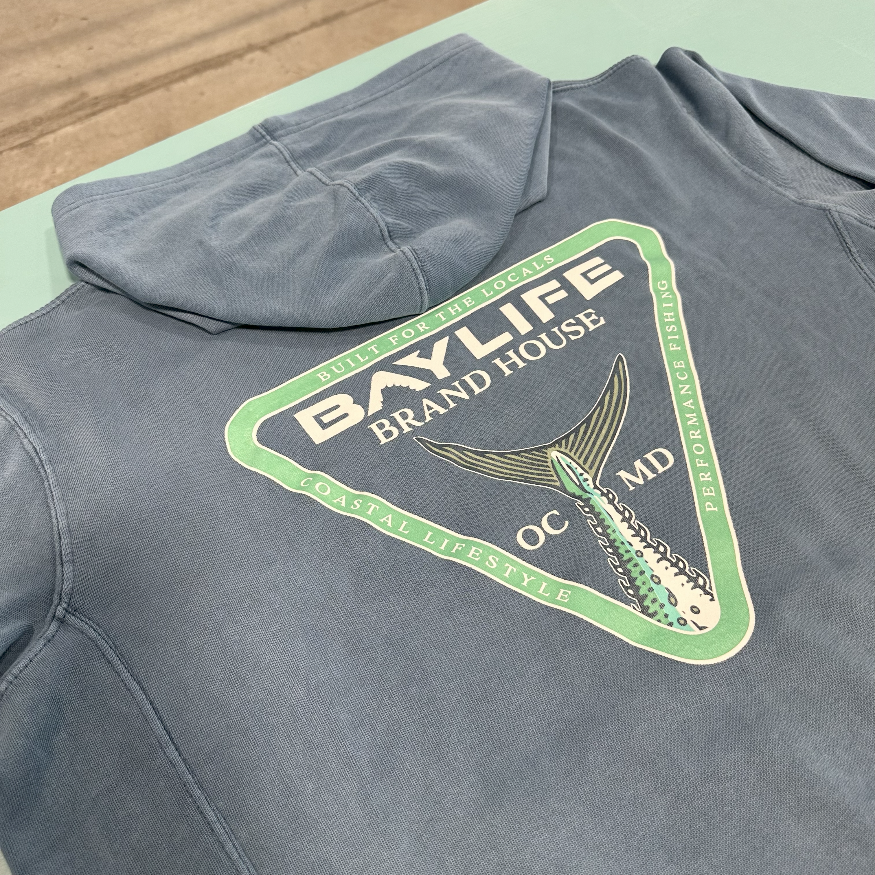 OC BRAND HOUSE FISH TAIL PREMIUM FLEECE HOODIE