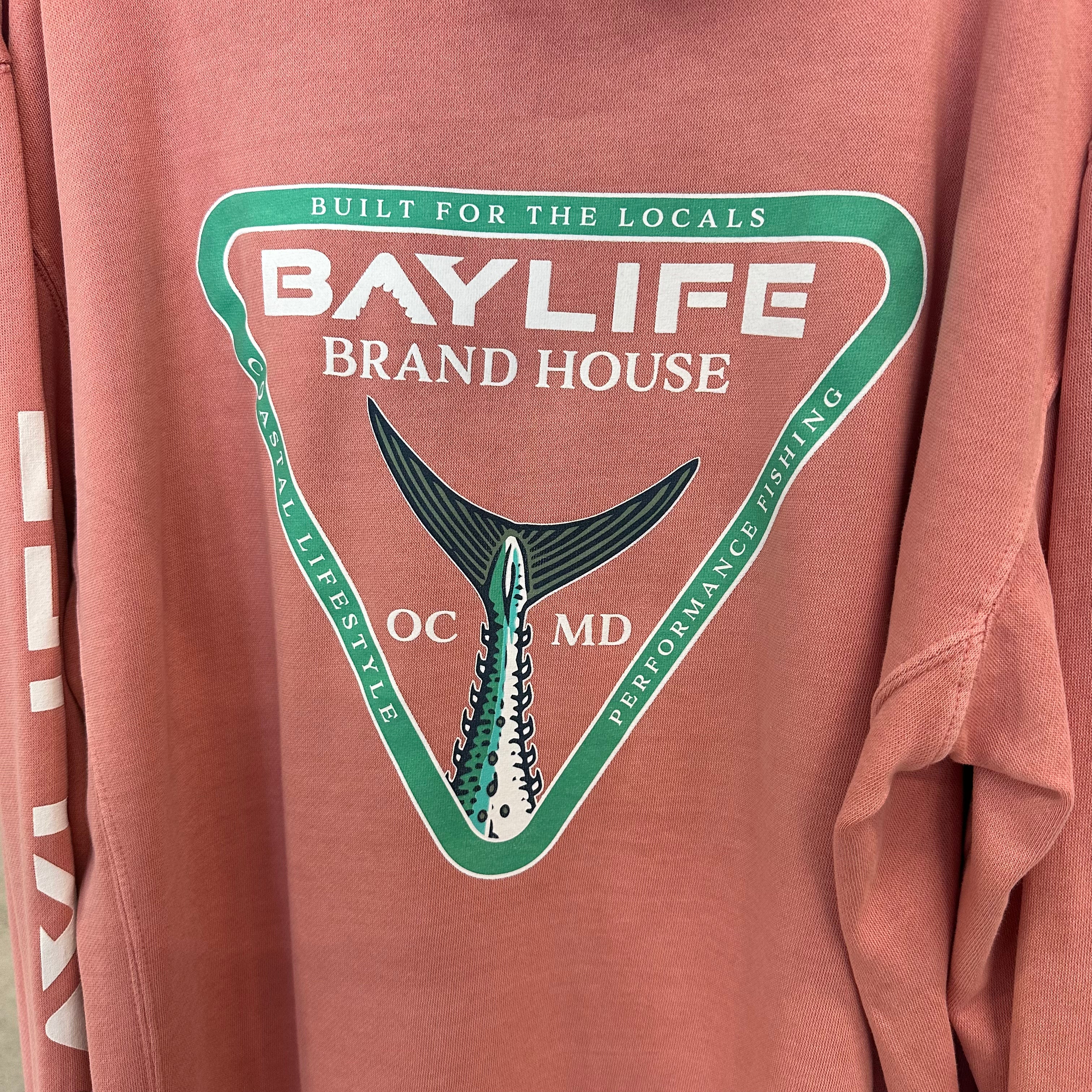 OC BRAND HOUSE FISH TAIL PREMIUM FLEECE HOODIE