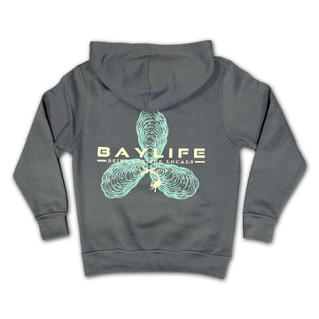 OYSTER PROPELLER PREMIUM FLEECE HOODIE | OCEAN BLUE