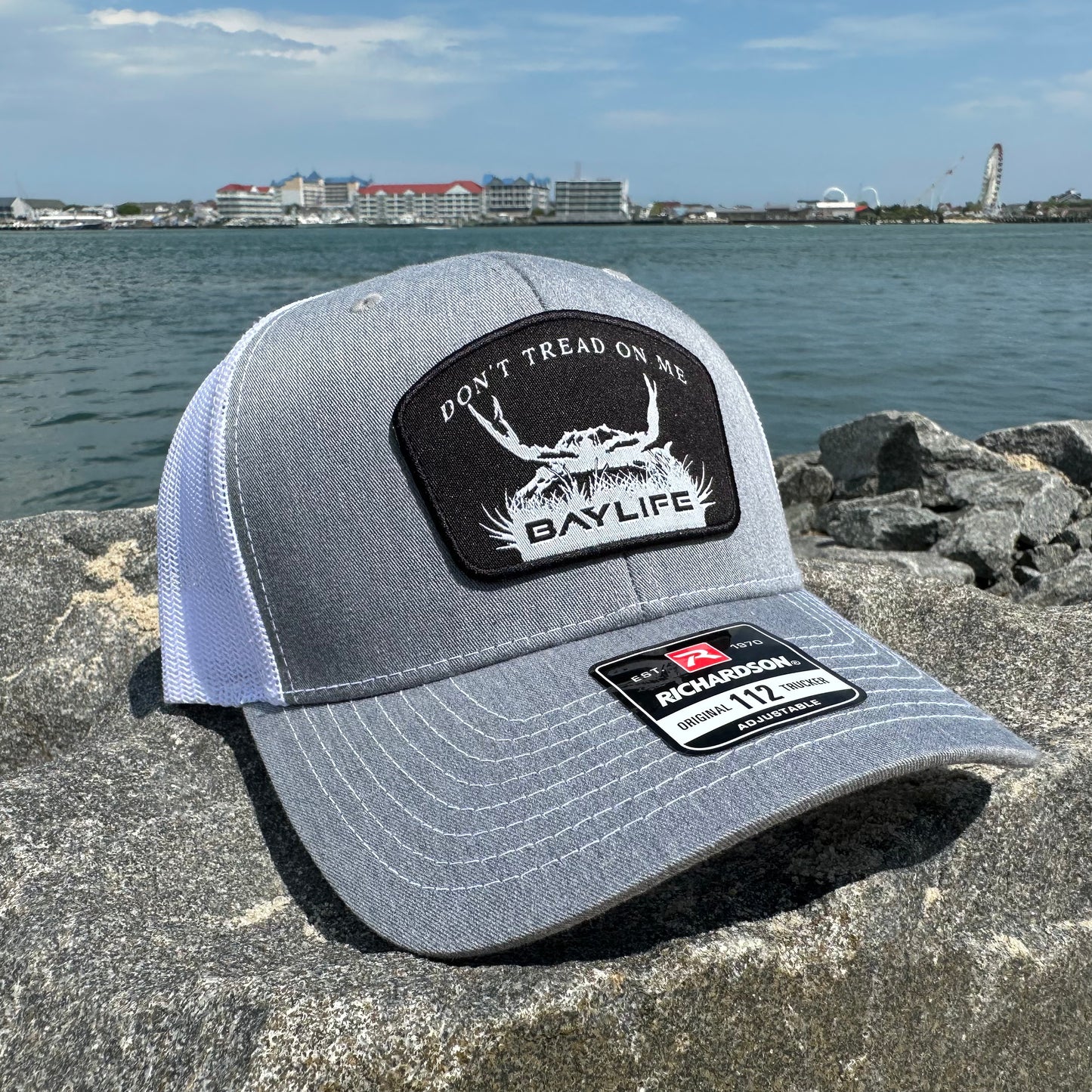 THE GADSDEN CRAB RICHARDSON 112 HAT | HEATHER GREY/WHITE