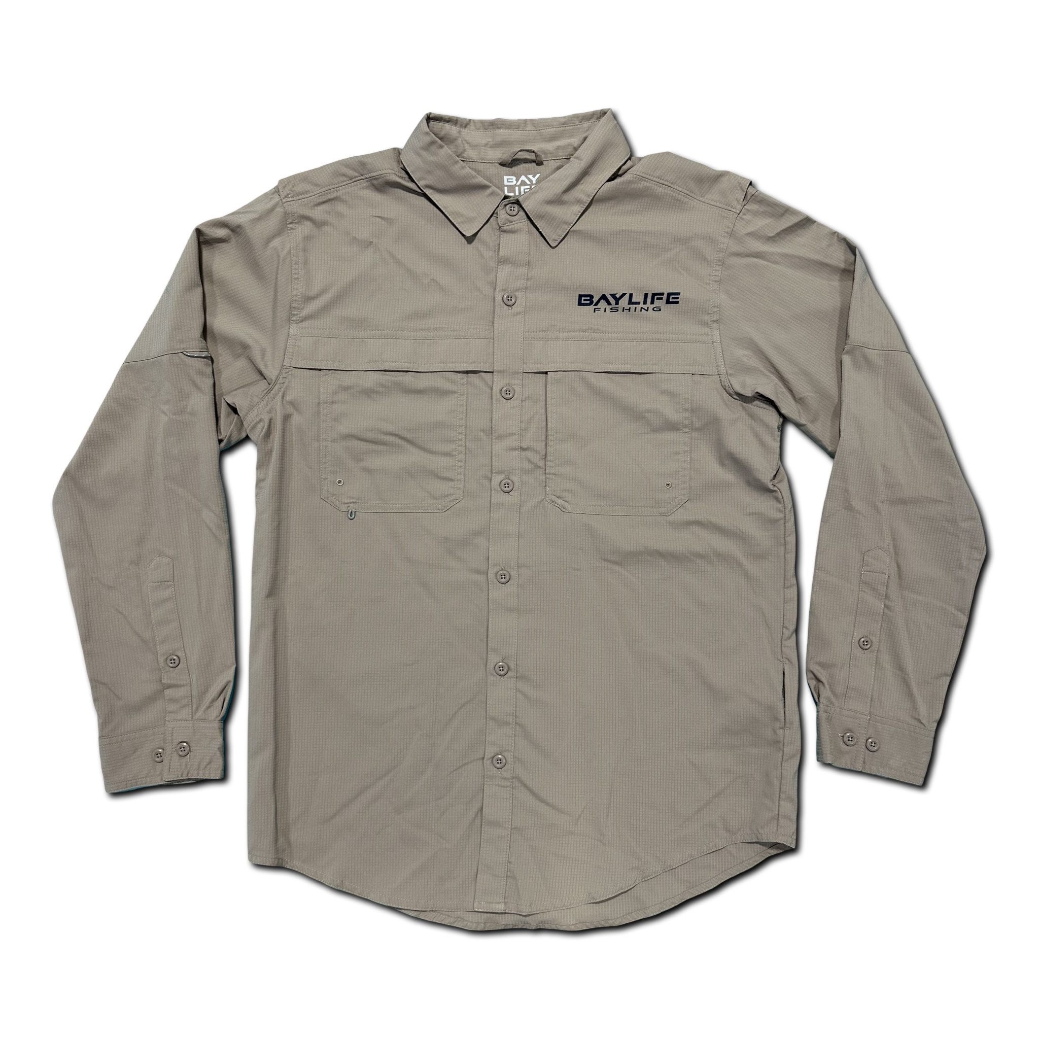 "THE BIG BAHIA" PERFORMANCE FISHING LONG SLEEVE BUTTON DOWN SHIRT
