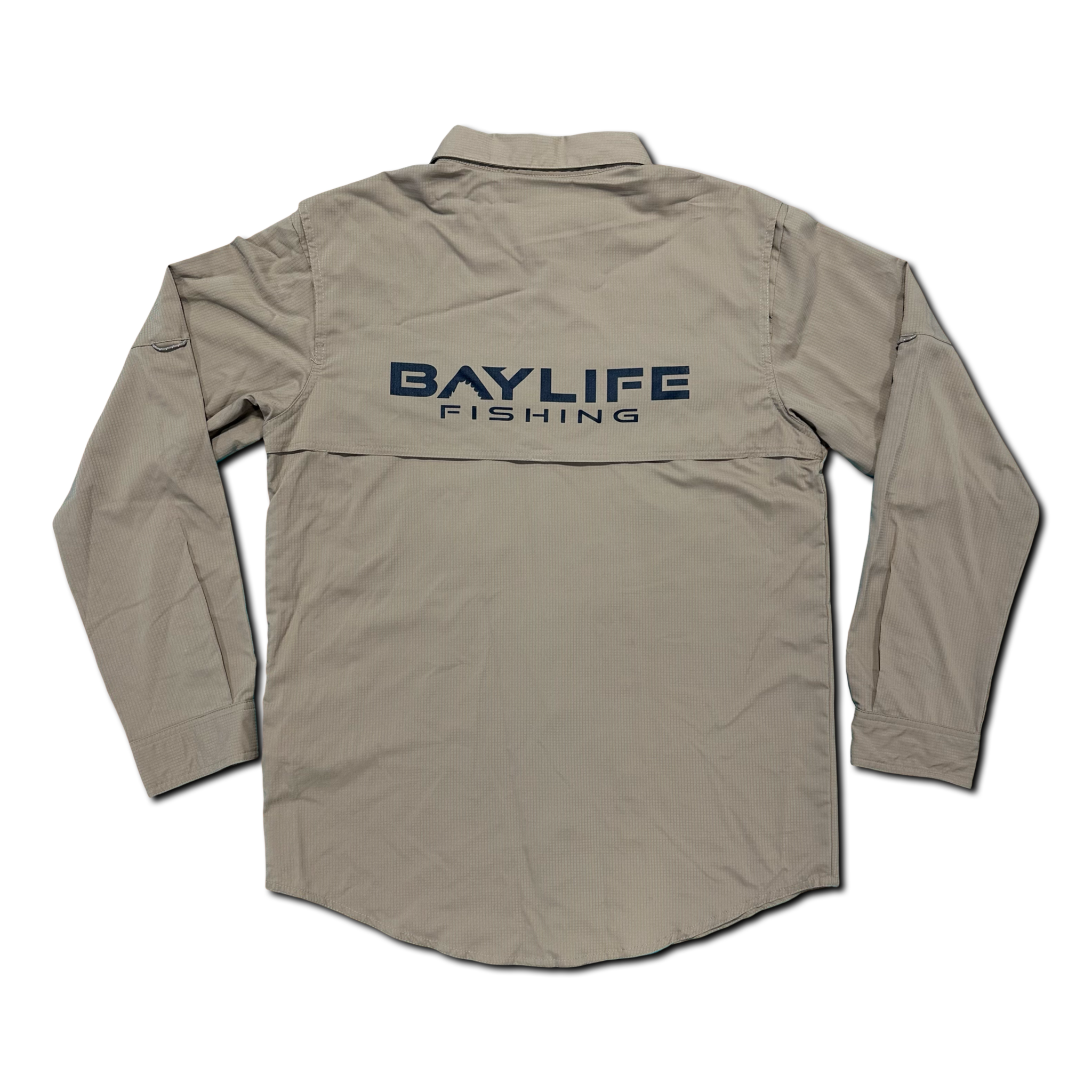 "THE BIG BAHIA" PERFORMANCE FISHING LONG SLEEVE BUTTON DOWN SHIRT