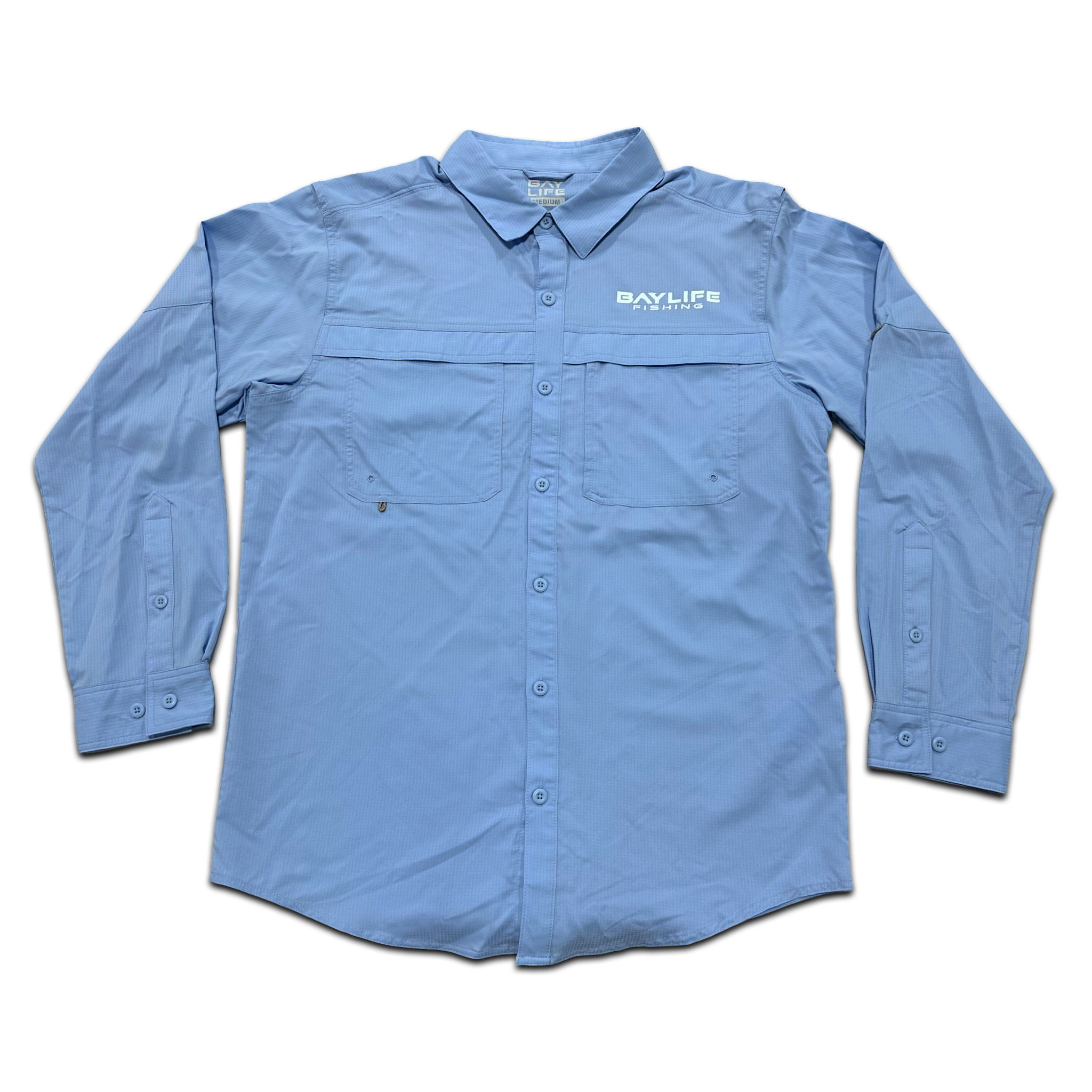 "THE BIG BAHIA" PERFORMANCE FISHING LONG SLEEVE BUTTON DOWN SHIRT