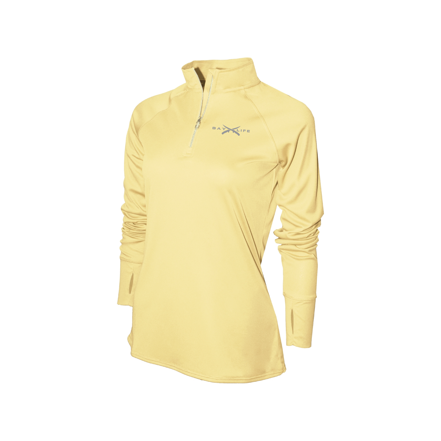 Ladies Performance Quarter Zip | Canary