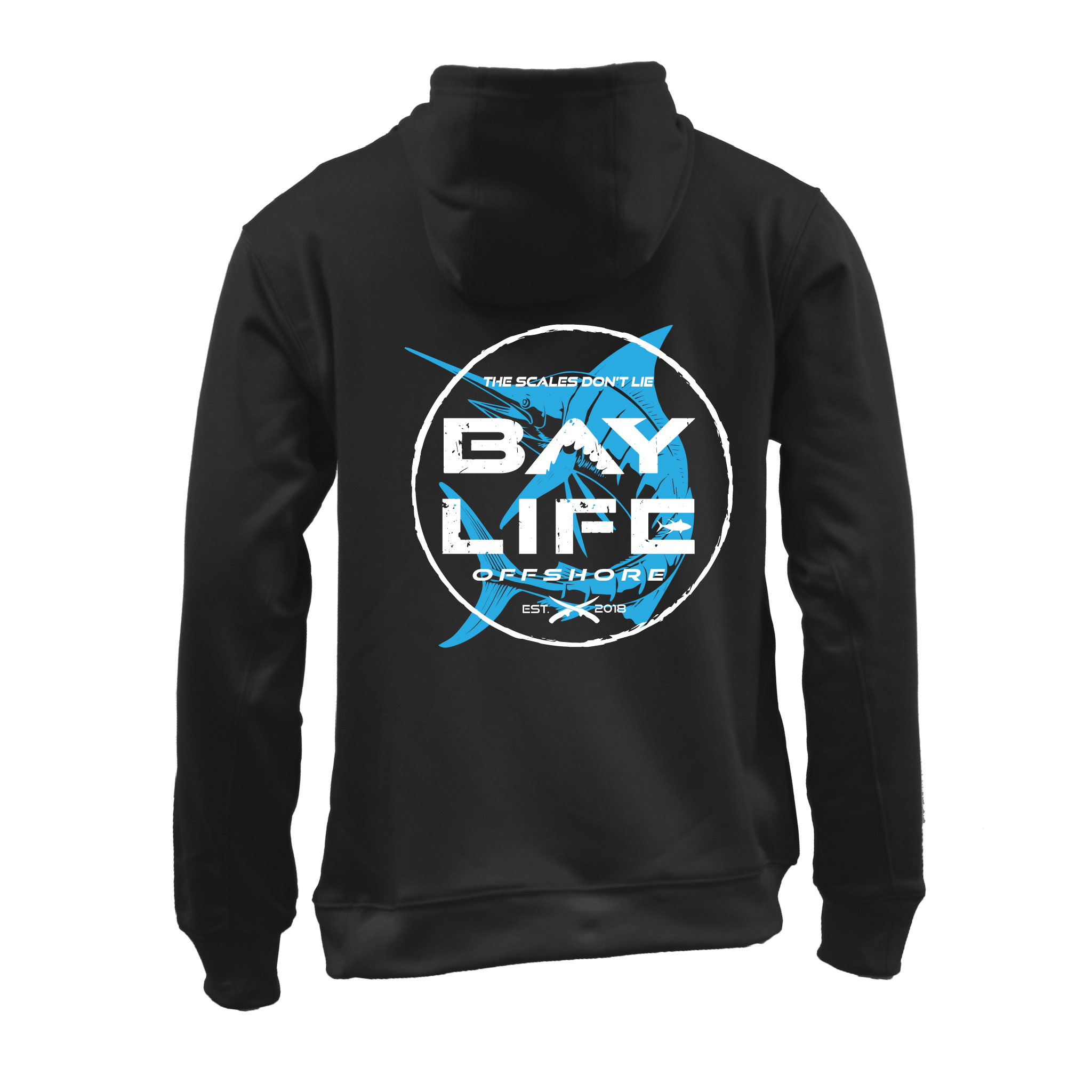 THE SCALES DON'T LIE OFFSHORE SERIES PERFORMANCE FLEECE HOODIE