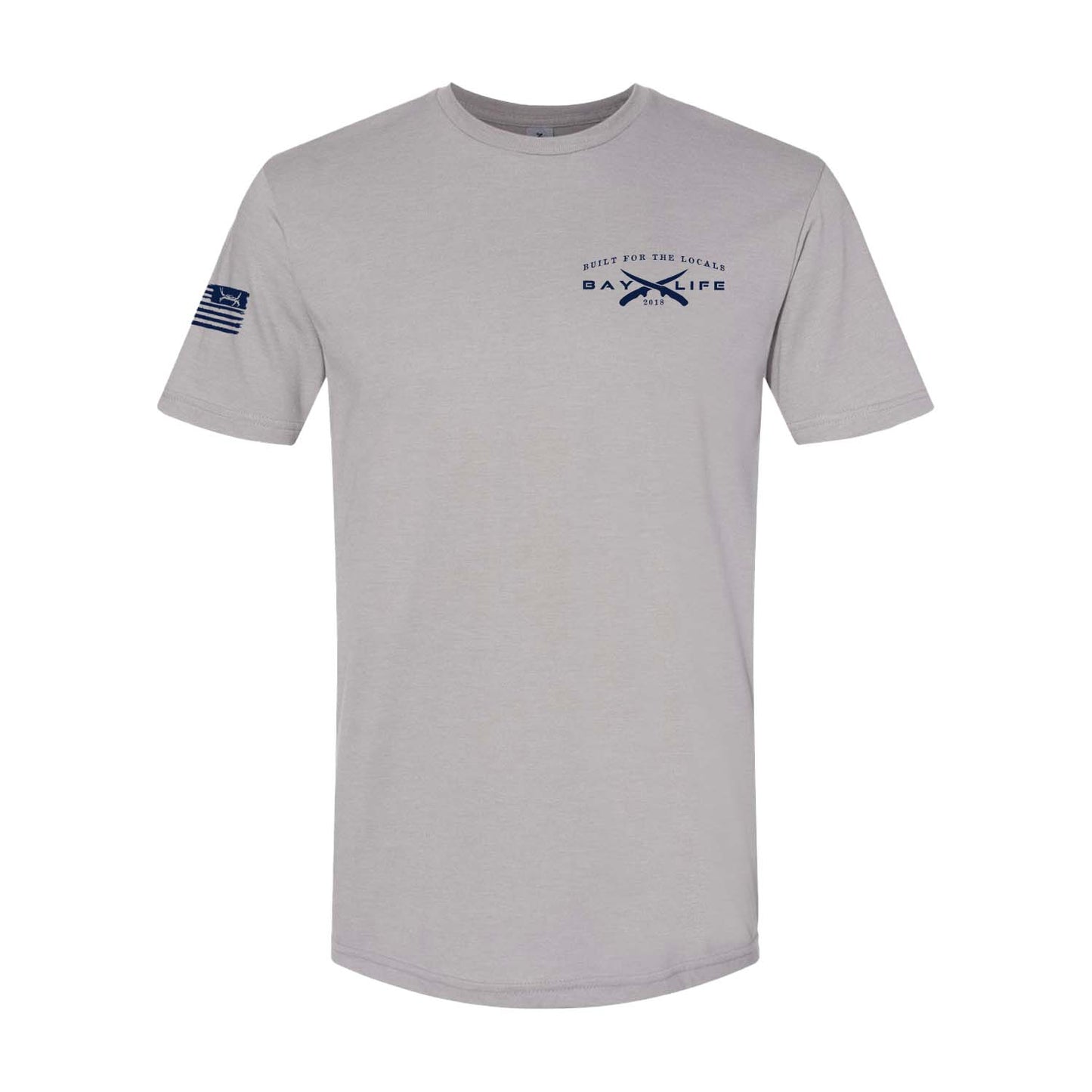 The Choptank | Ultra Soft Comfy Tee | Cement Grey