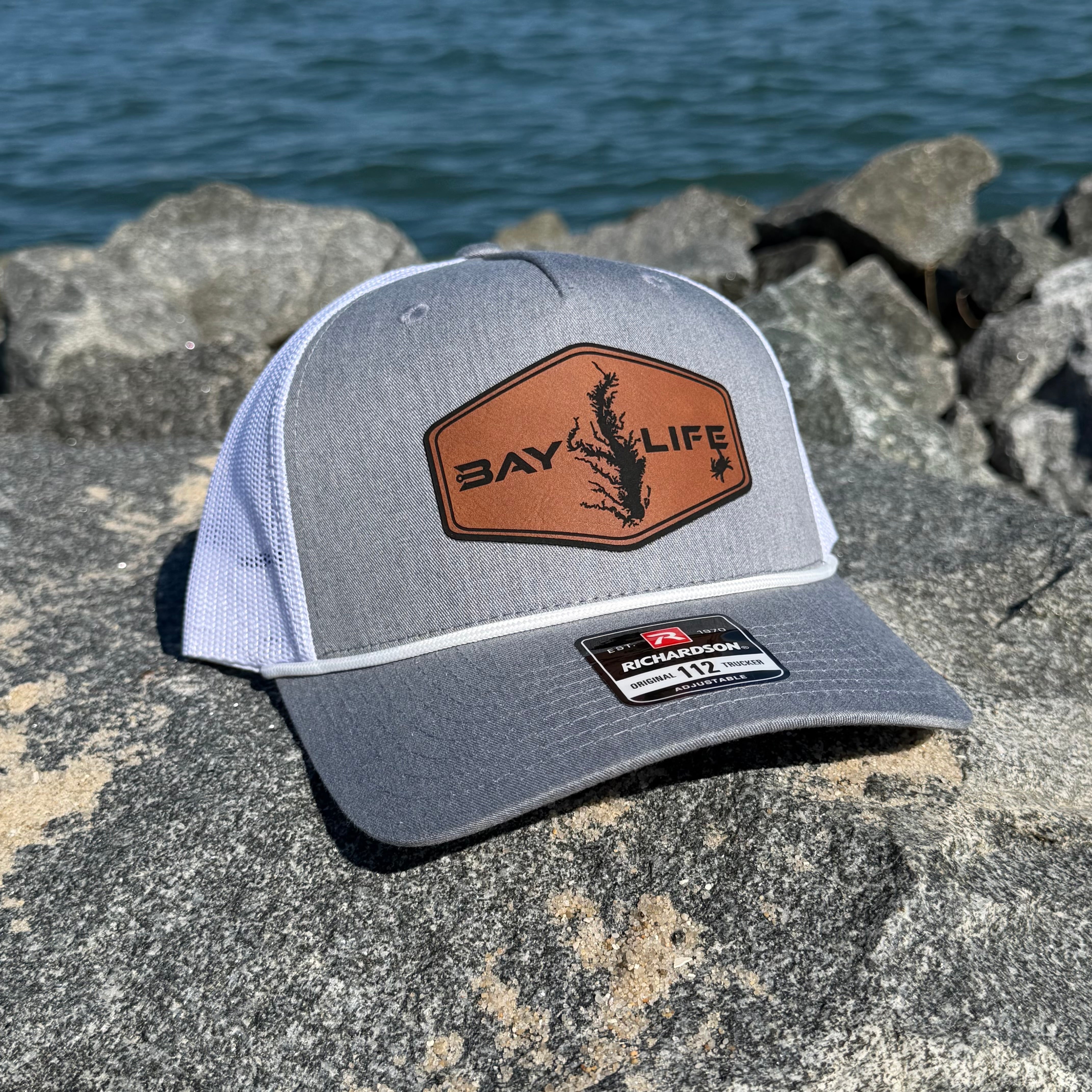 CHESAPEAKE HAT | HEATHER GREY/WHITE ROPE