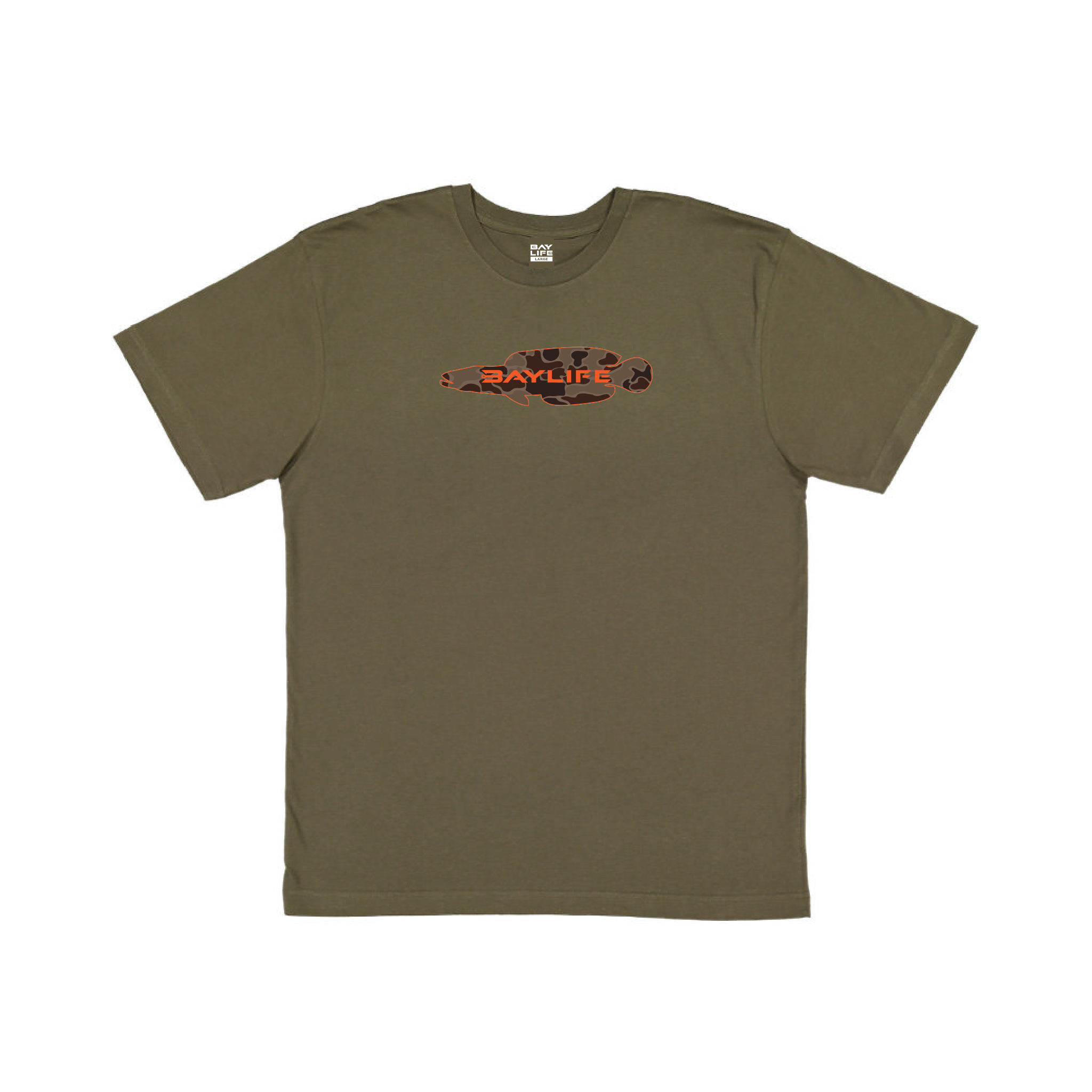 CAMO SNAKEHEAD PREMIUM SHORT SLEEVE SHIRT