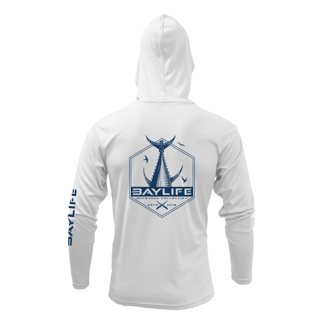 TUNA'D UP UPF 50+ PERFORMANCE HOODED SUN SHIRT
