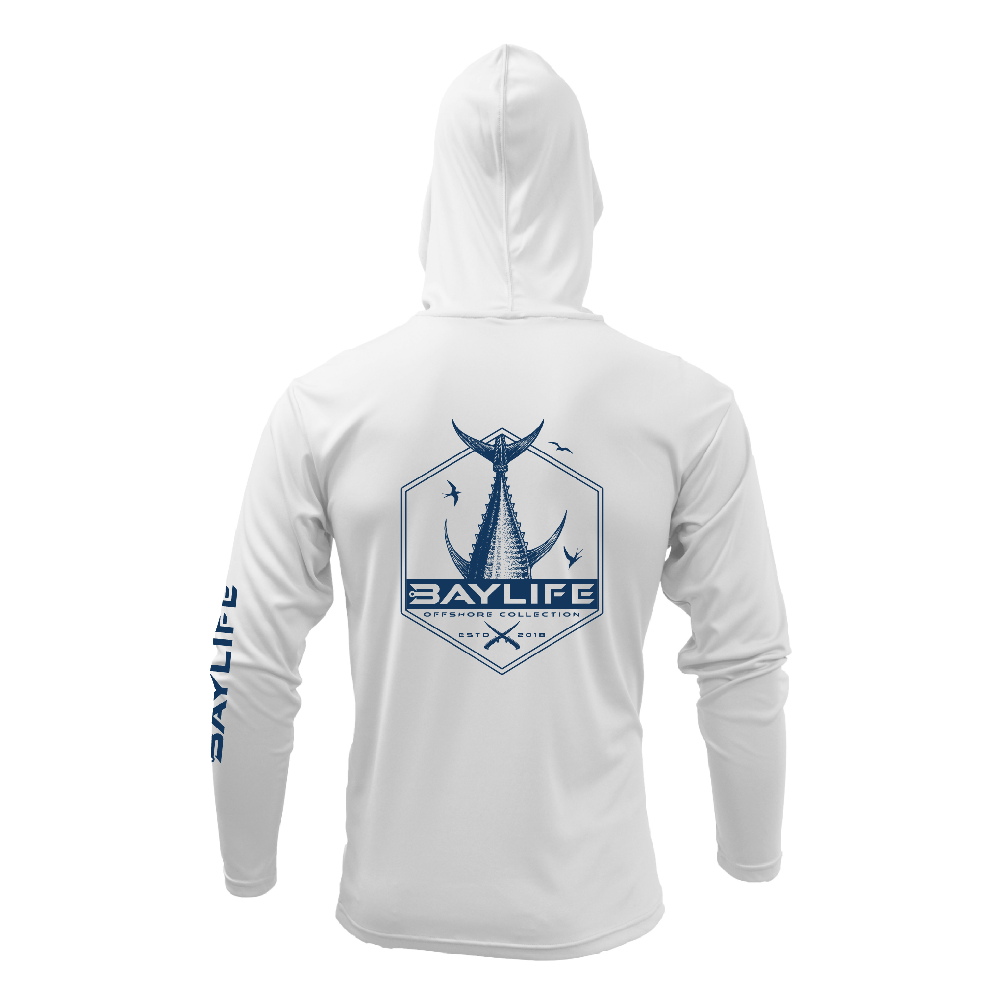TUNA'D UP UPF 50+ PERFORMANCE HOODED SUN SHIRT