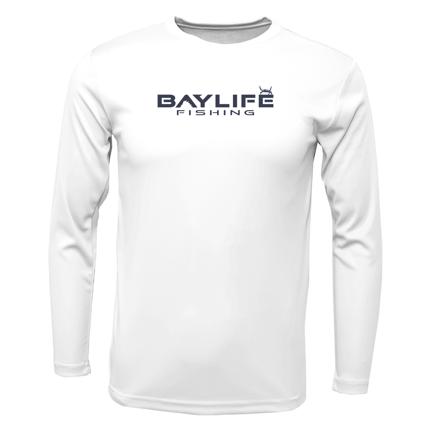 YOUTH PERFORMANCE FISHING LONG SLEEVE SHIRT | WHITE
