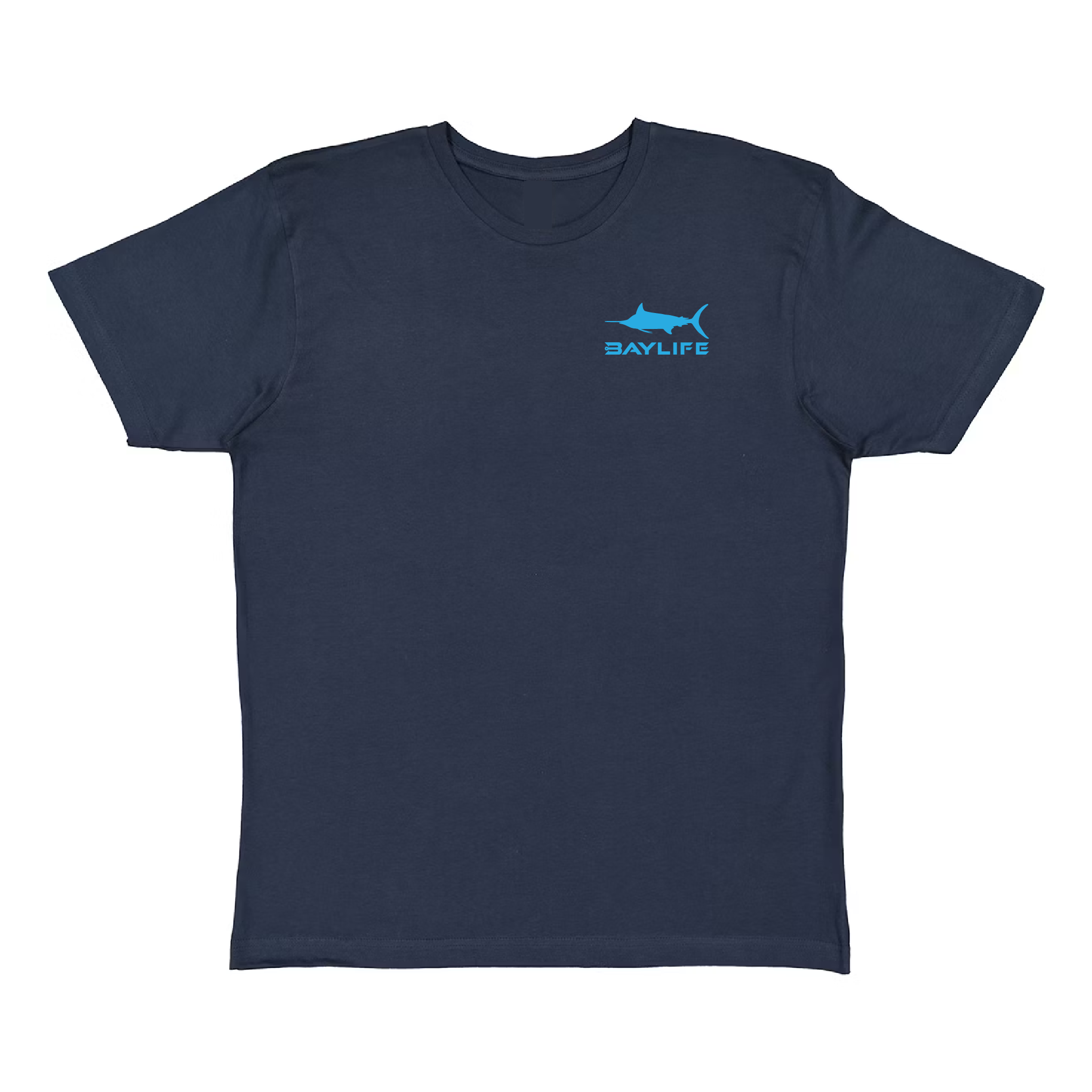 Baylife Blue Marlin Camo | Light Weight Premium Tee