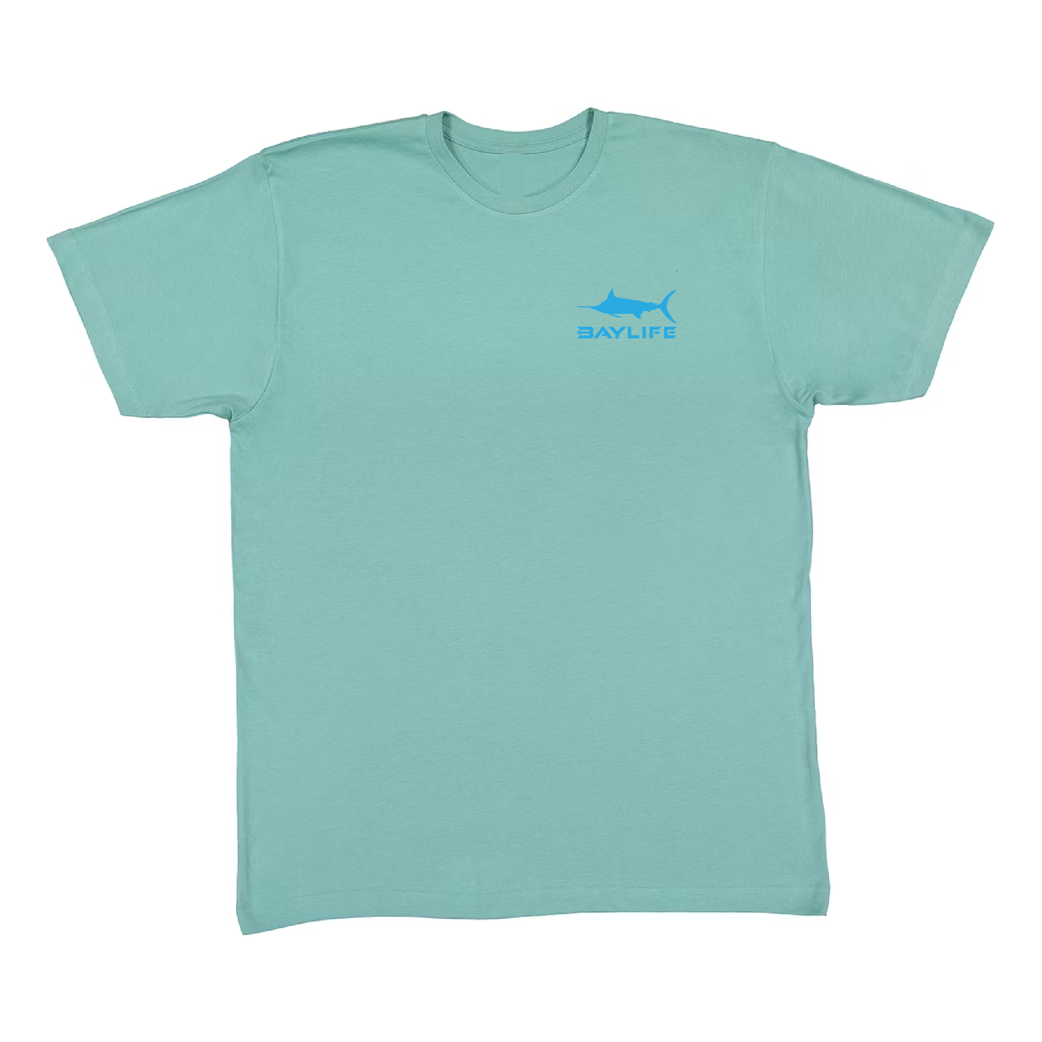Baylife Blue Marlin Camo | Light Weight Premium Tee
