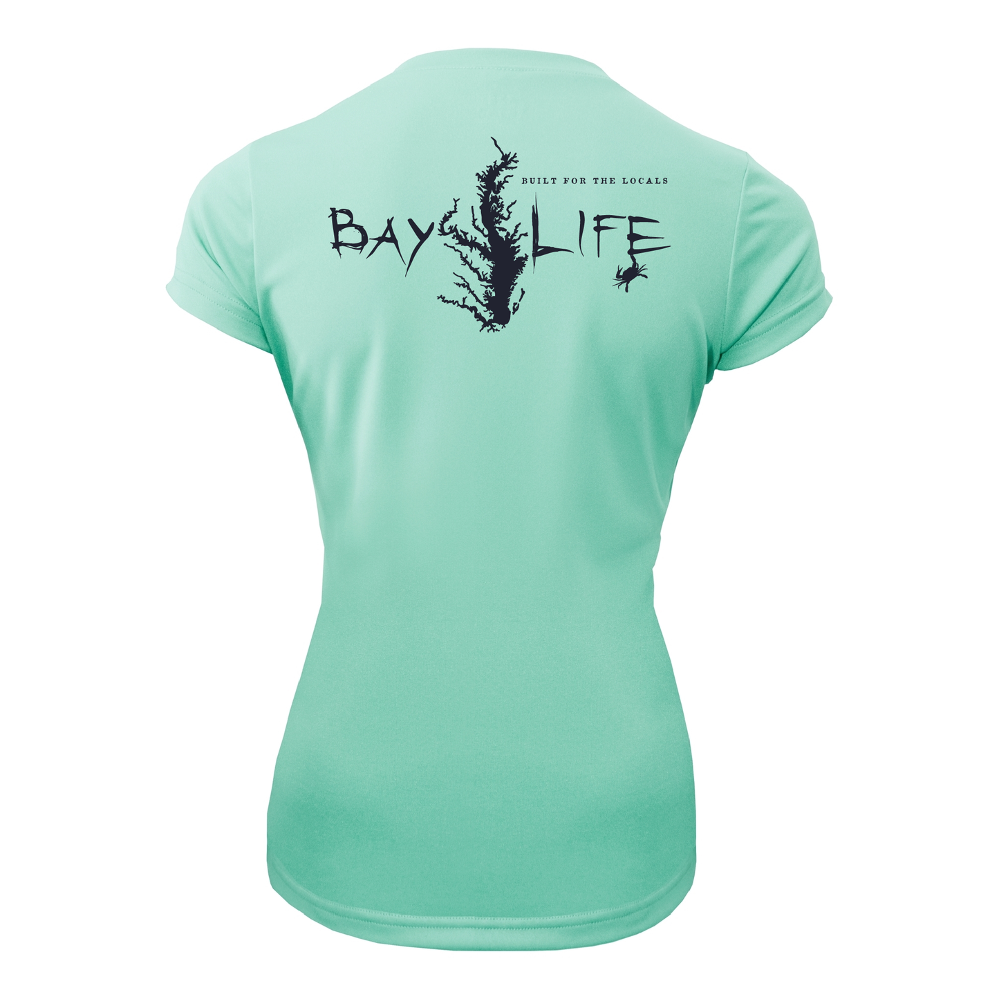 THE CHESAPEAKE LADIES PERFORMANCE FISHING SHORT SLEEVE SHIRT | SEAFOAM