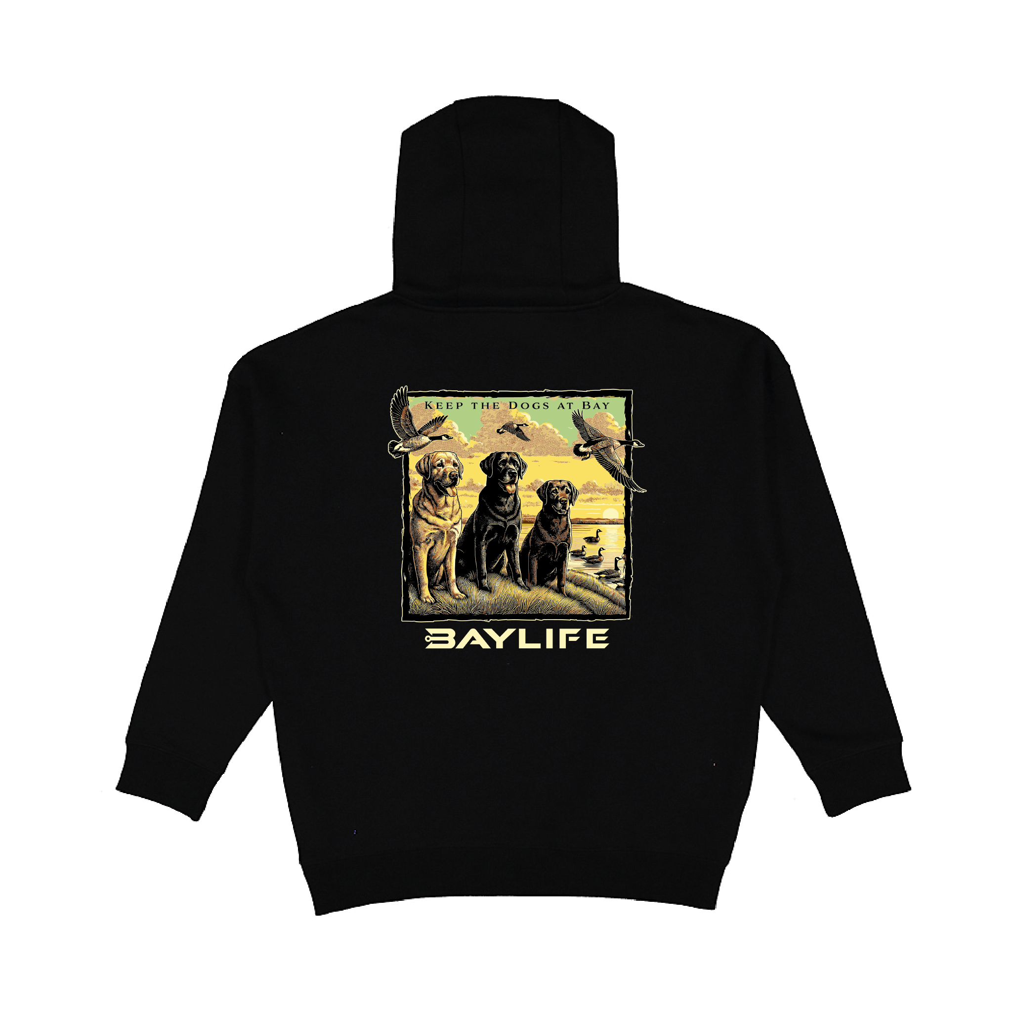 KEEP THE DOGS AT BAY HEAVYWEIGHT HOODIE