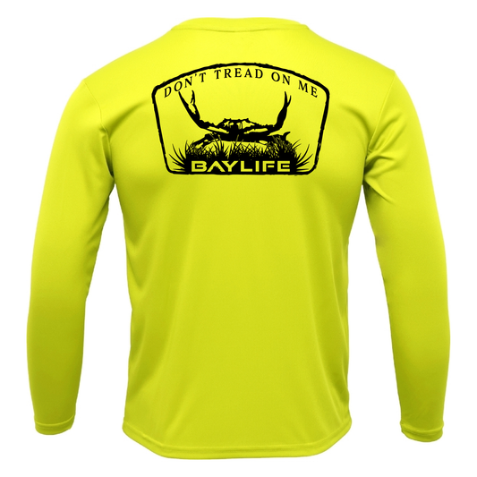 GADSDEN CRAB PERFORMANCE FISHING LONG SLEEVE SHIRT | CHARTREUSE