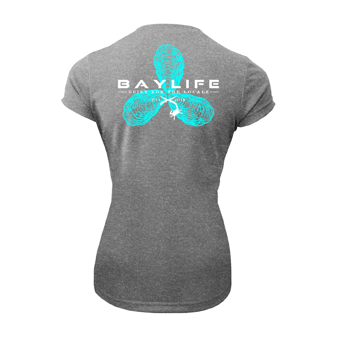 OYSTER PROPELLER LADIES PERFORMANCE FISHING SHORT SLEEVE SHIRT