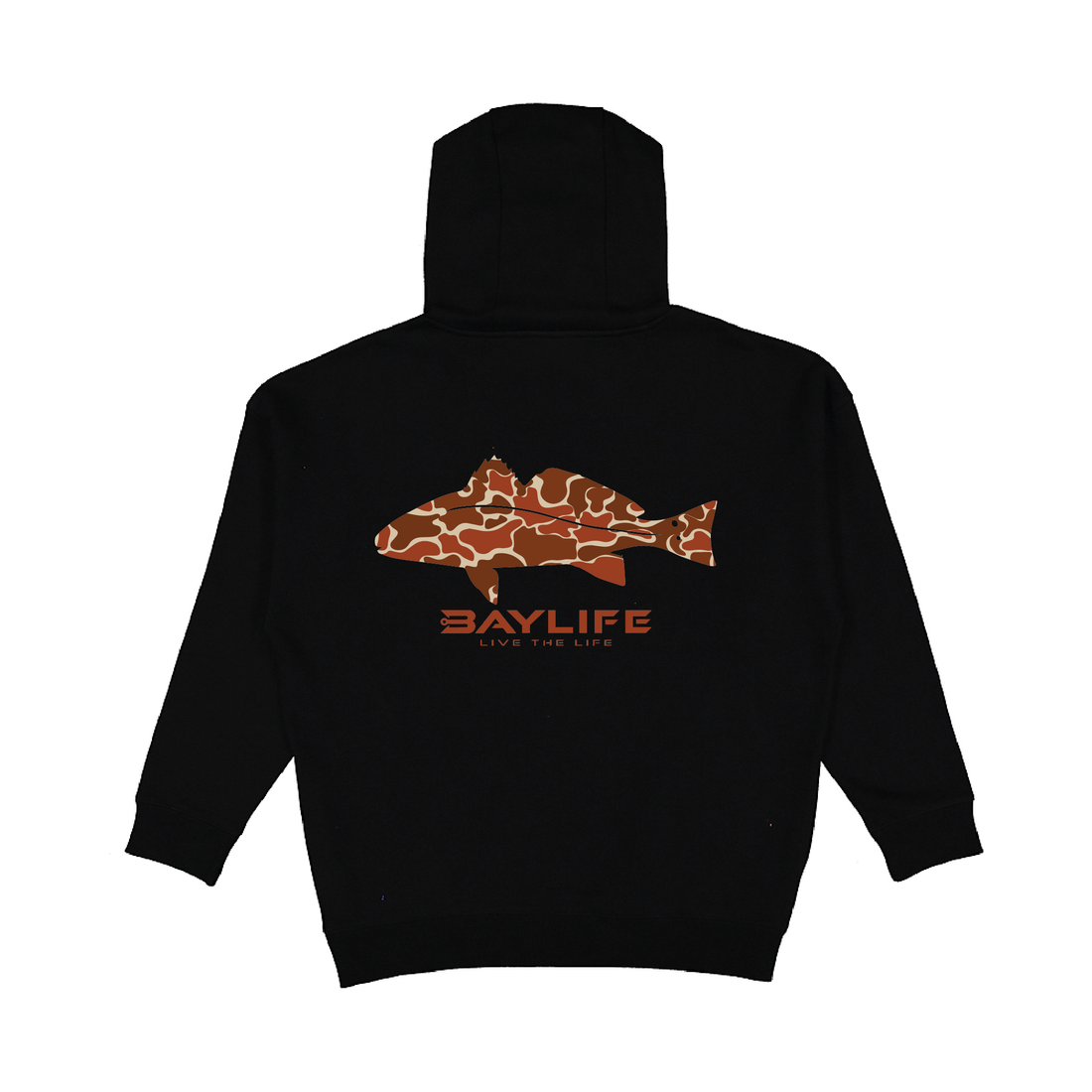 REDFISH CAMO HEAVYWEIGHT HOODIE