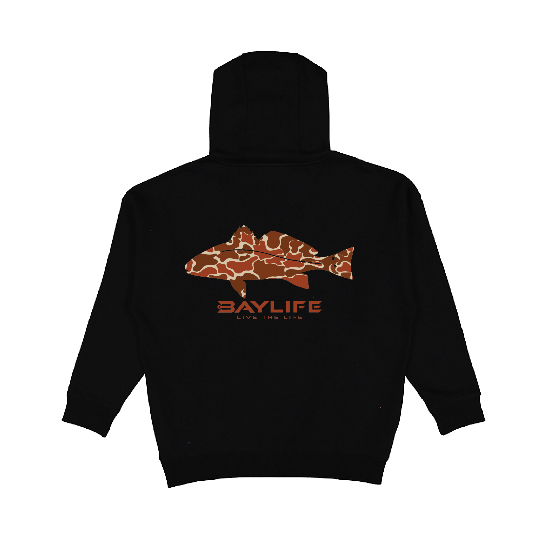 REDFISH CAMO HEAVYWEIGHT HOODIE