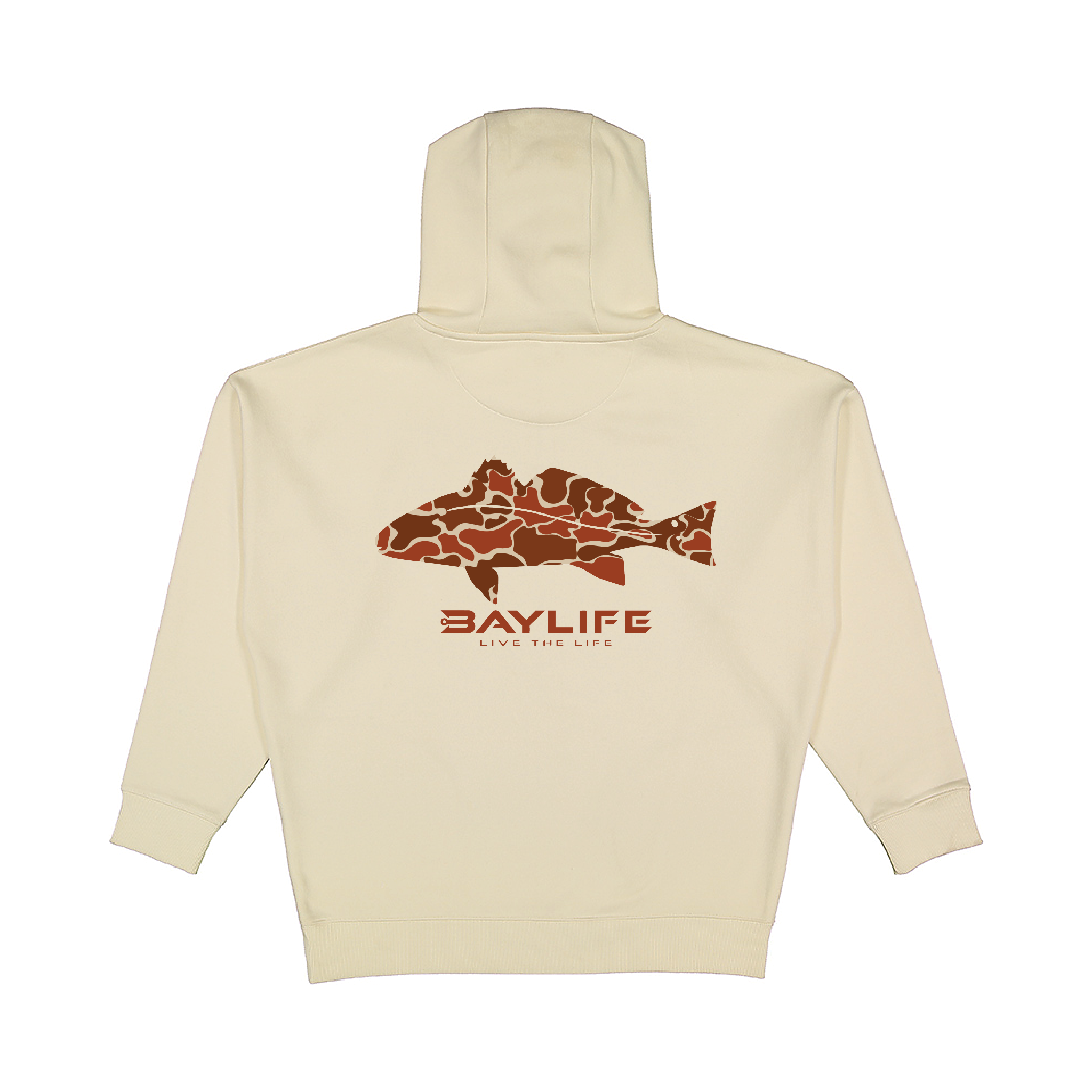 REDFISH CAMO HEAVYWEIGHT HOODIE