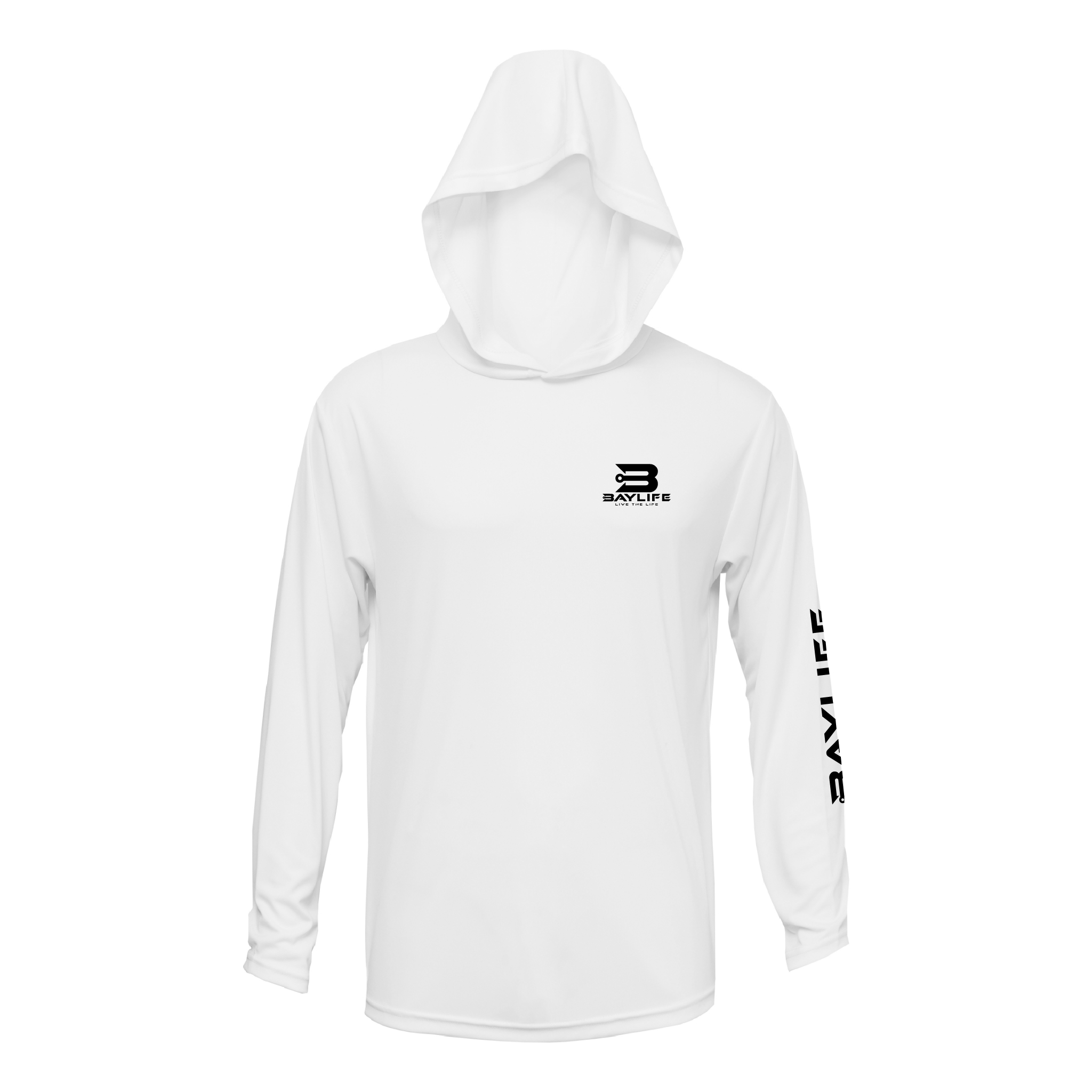 CROSSED BLADES UPF 50+ PERFORMANCE HOODED SUN SHIRT