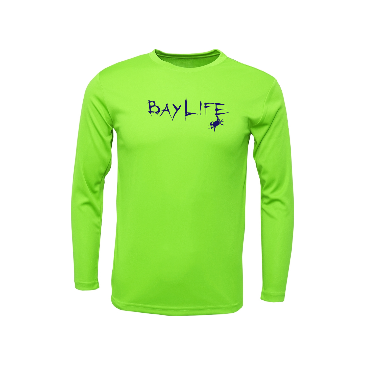 The Chesapeake | Youth Performance Long Sleeve | Neon Green