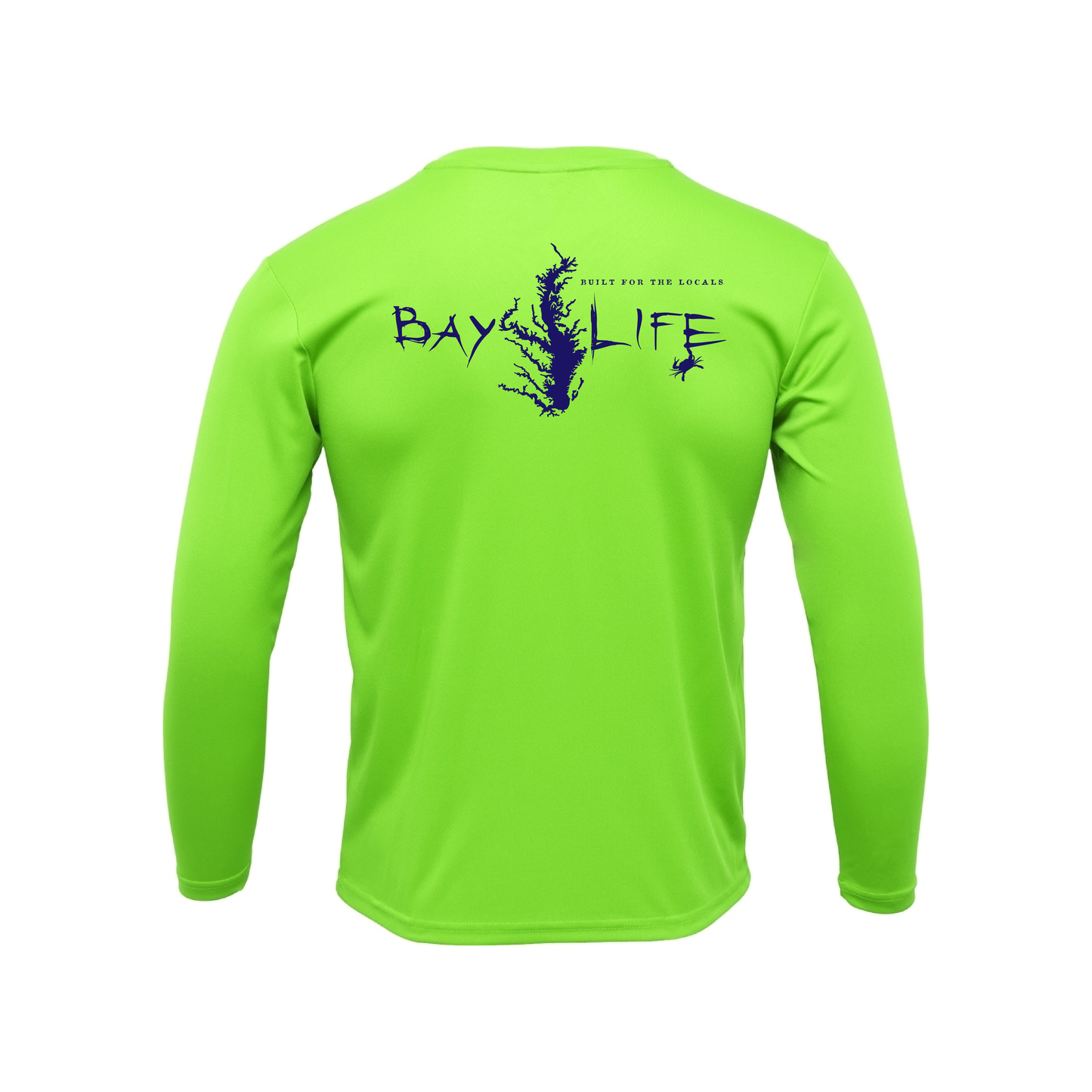 The Chesapeake | Youth Performance Long Sleeve | Neon Green